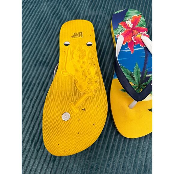 Polo Ralph Lauren Men's Vacation Flip Flops Size 12 - Picture 3 of 3